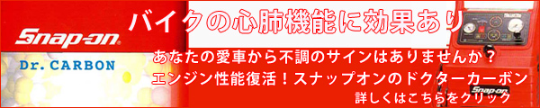 エンジン機能復活!スナップオンのドクターカーボン